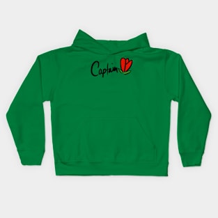 CAPTAIN TULIP SHIRT Kids Hoodie